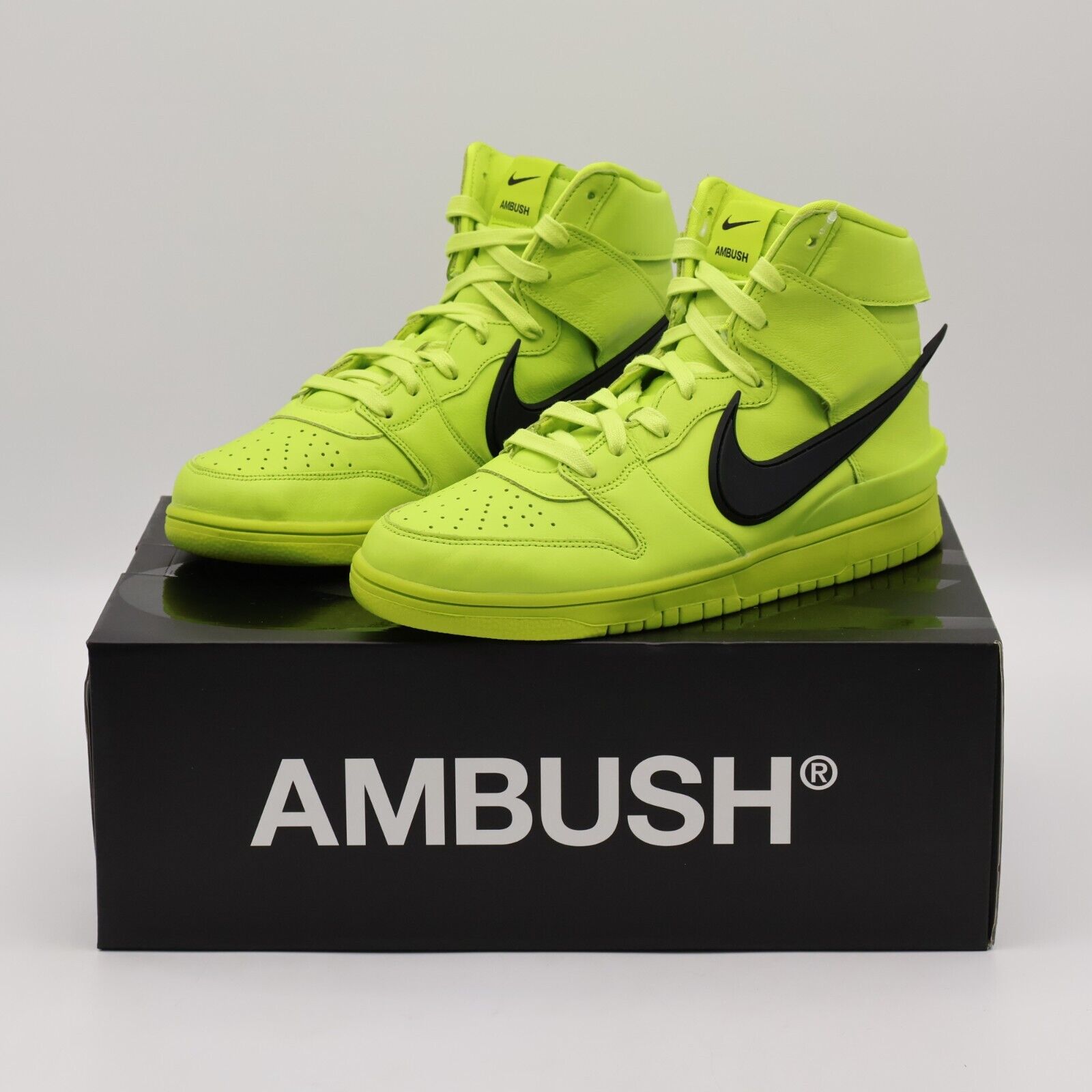 CU7544-300 Nike Dunk High AMBUSH Flash Lime Atmic Green CU7544-300 Nike Dunk High AMBUSH Flash Lime Atmic Green