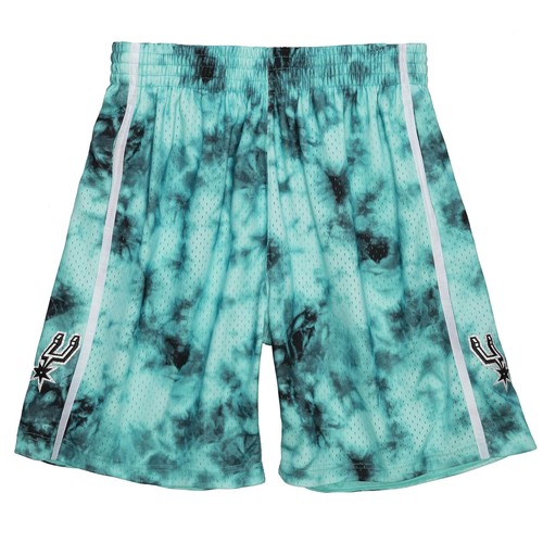 

Мужские ШОРТЫ Mitchell - Ness NBA GALAXY SWINGMAN - SAN ANTONIO SPURS 1998, Teal