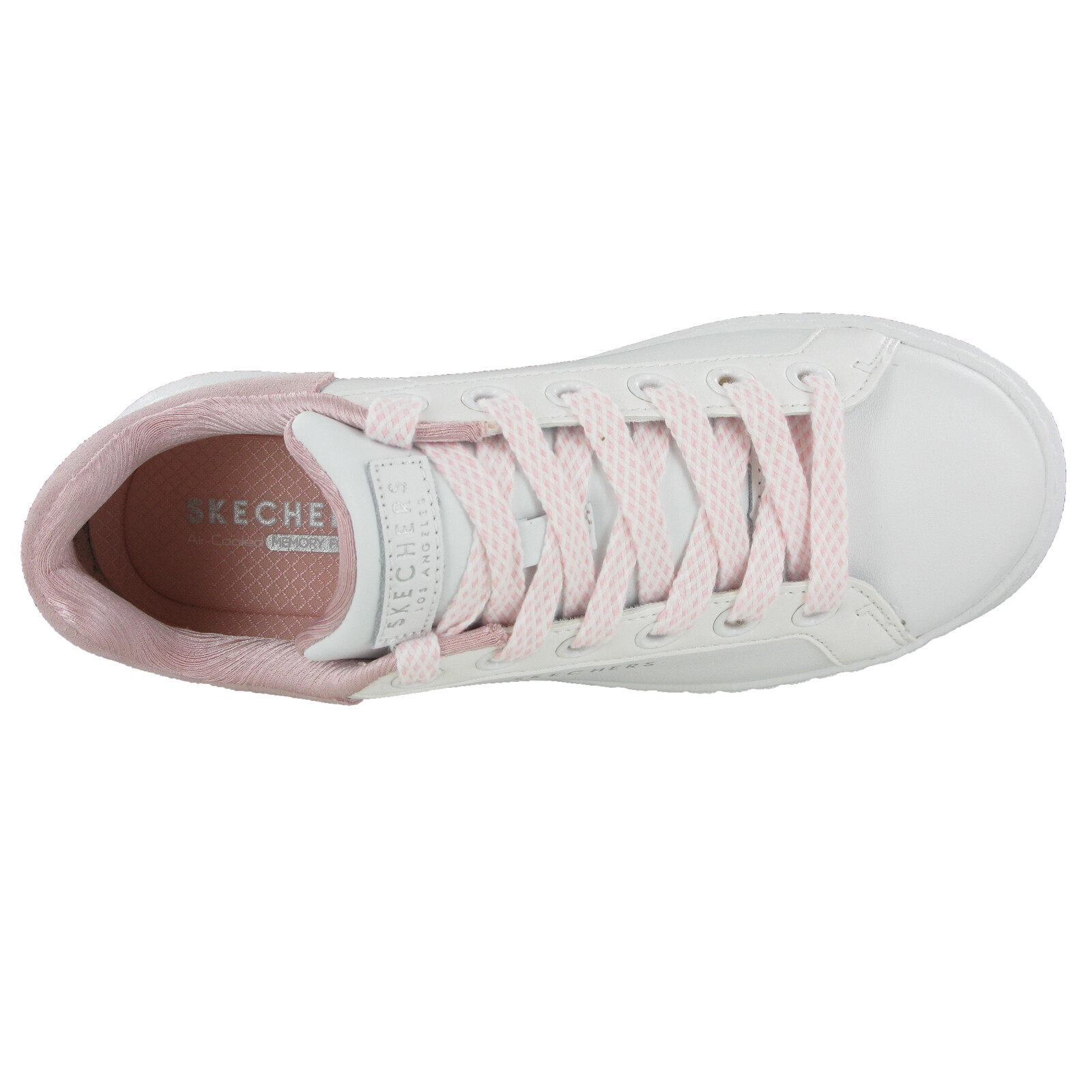 skechers high street lace up trainers