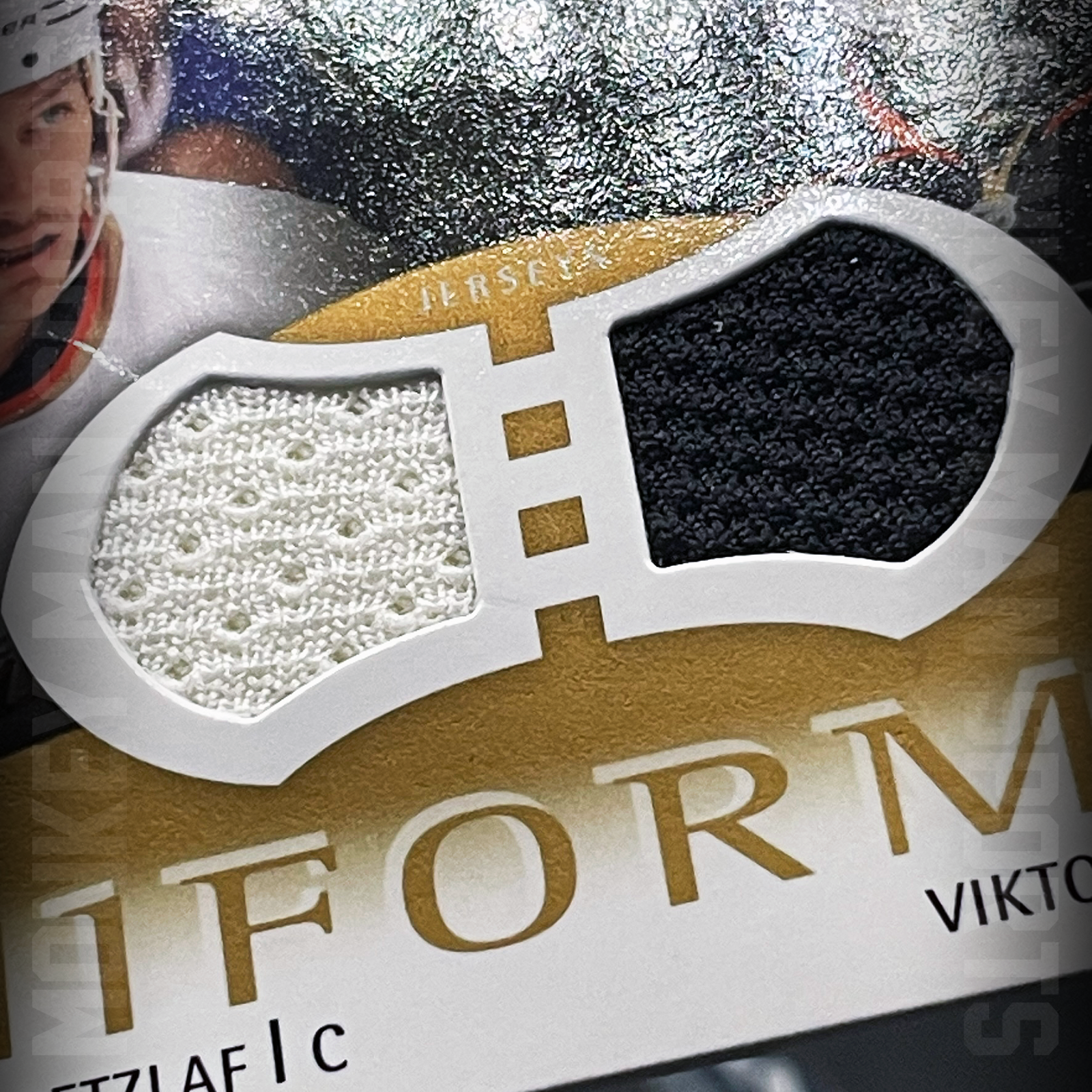 Additional photo 2 of 2013-14 Showcase - Ryan Getzlaf + Viktor Fasth DUAL PATCH - #U-GF DUCKS MINT
