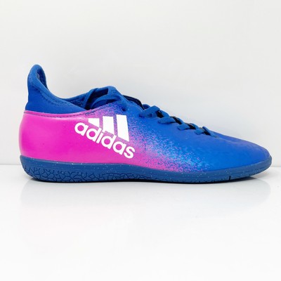 

Мужские футбольные бутсы Adidas X 16.3 TF BB5641 синие, размер 3,5, Синий, X 16.3 TF