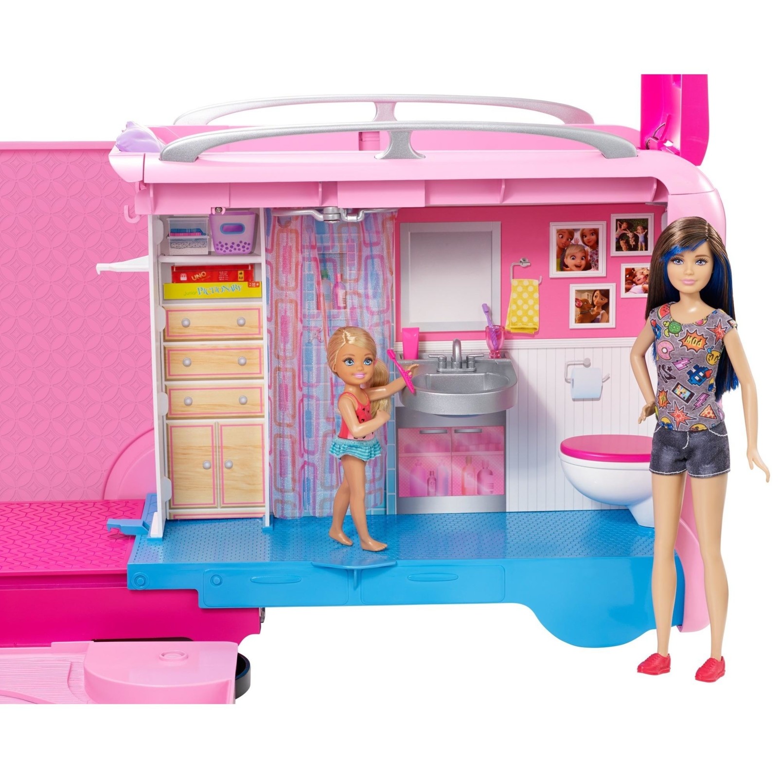 Barbie DreamCamper Adventure Camping Playset for Ages 3Y+