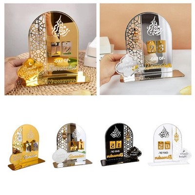 Eid Decor Ramadan Adventskalender DIY Ramadan Dekoration Ornament 2025 für