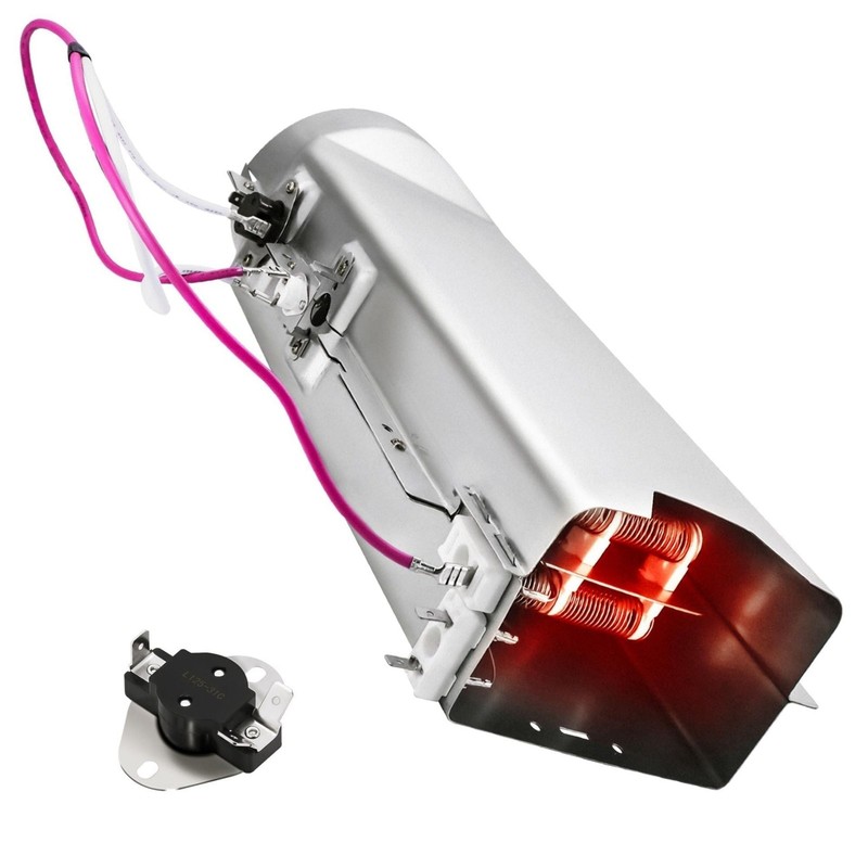 Semzohc Dryer Heating Element Kit 5301EL1001A with 6931EL3001F Dryer Thermostat