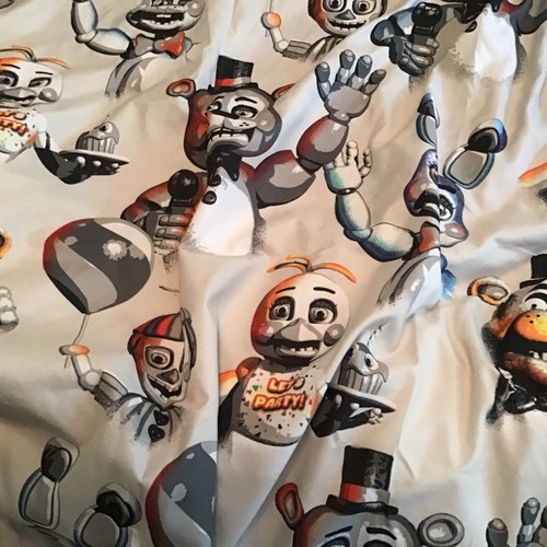 100 Polyester Five Nights At Freddys Queen Flat And Fitted Sheets