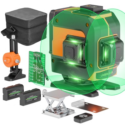 Laser Level, 12 Lines Laser Level 360 Self Leveling for Construction & Pictur...