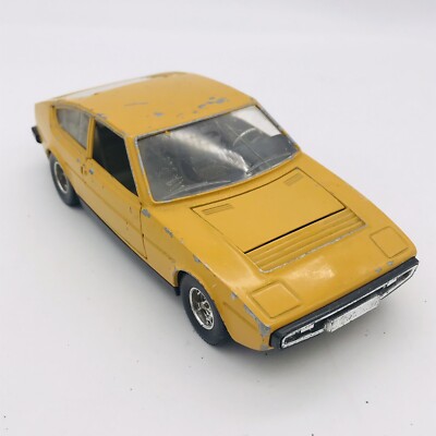 Matra Simca Bagheera   Yellow   Burago   1/24   Vintage Diecast Model