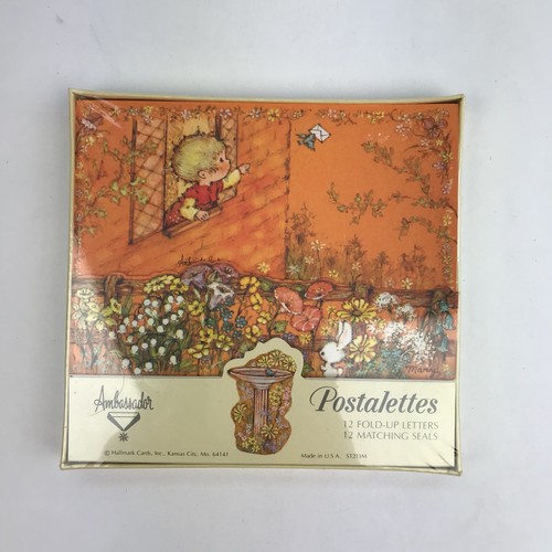 Mary Hamilton Postalettes Cards Vintage Hallmark Ambassador Cards New In Package