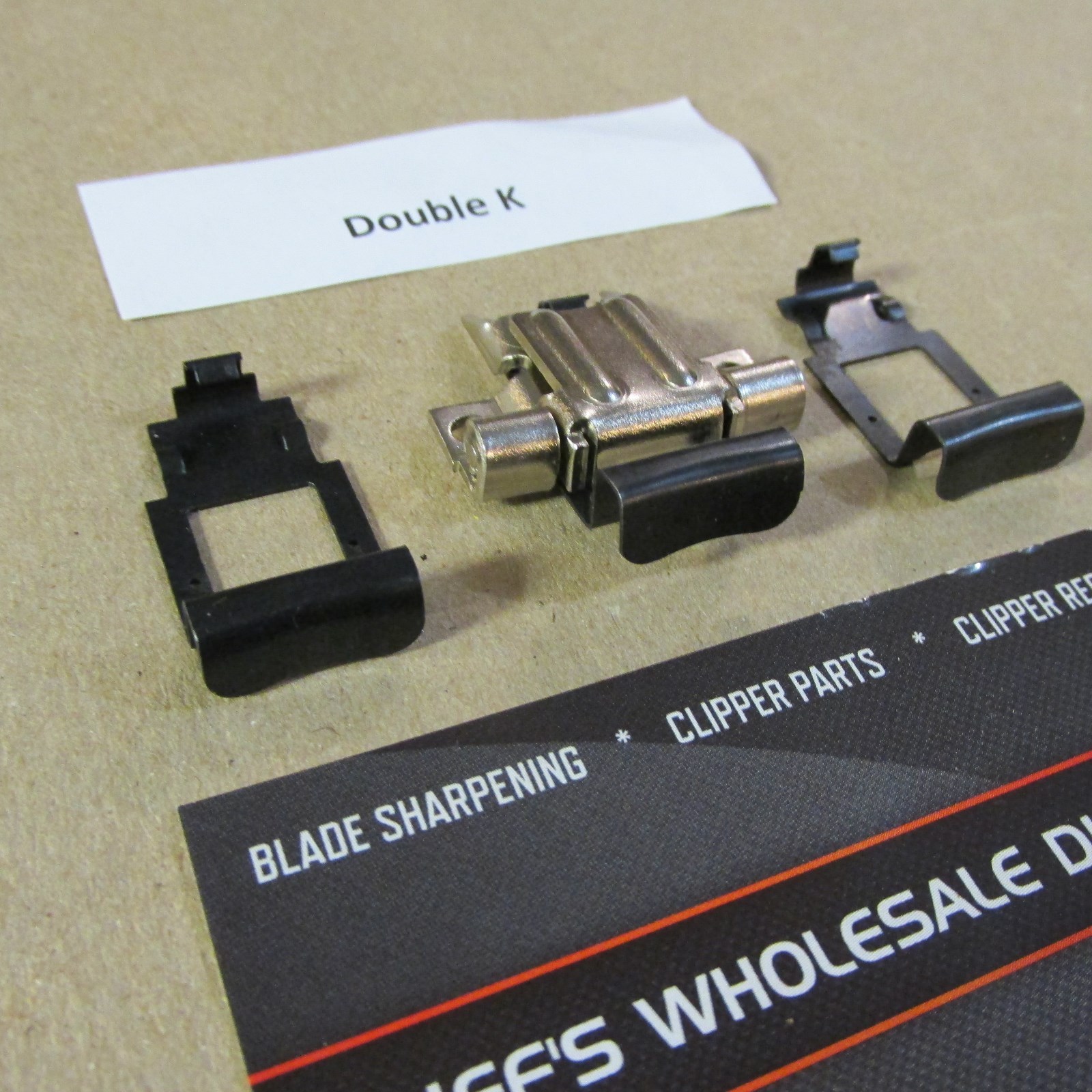 Double K Clipper Replacement  1--Hinge with Latch and 2 extra latchs