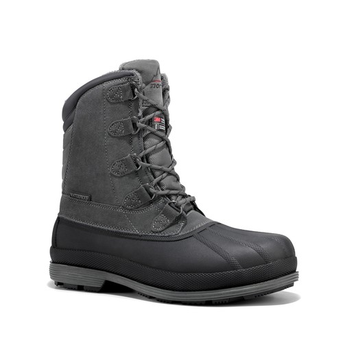 NORTIV 8 Men's Winter Snow Boots Warm Insulated Waterproof Outdoor Work Shoes