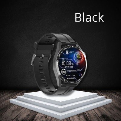 New GPS Smart Watch Men: Premium AMOLED Screen, Heart Rate, Bluetooth Call, IP68
