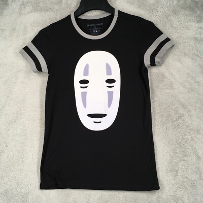 Spirited Away T Shirt Womens Small Her Universe Studio Ghibli No-Face Kaonashi 