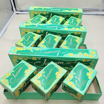 Colgate Palmolive Jasmin French Milled Luxury Soap 9 Bars 3 Original Boxes New