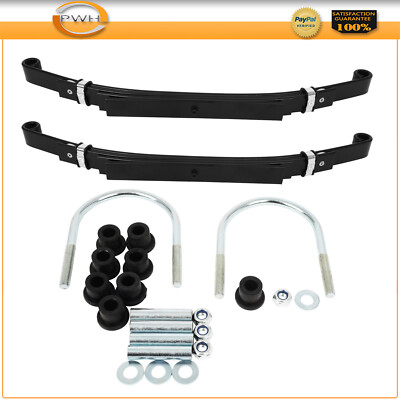 Heavy Duty Rear Leaf Spring Double Eye 4 Leaf For Club Car DS Golf Cart Models
