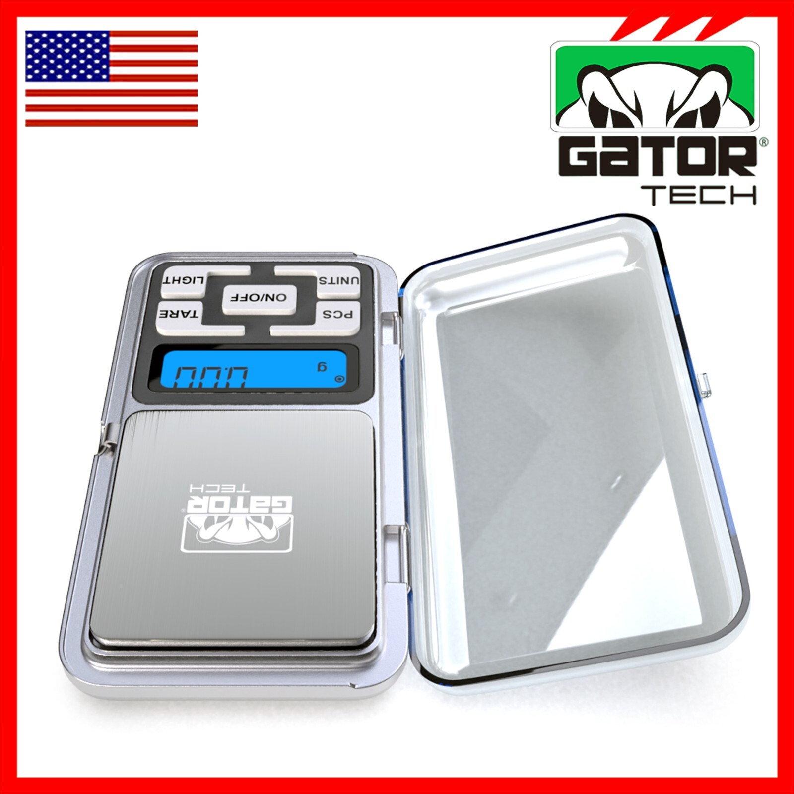 Digital Mini Pocket Scale Portable Jewelry Balance Gram Oz Herb Gold 500g x 0.1g