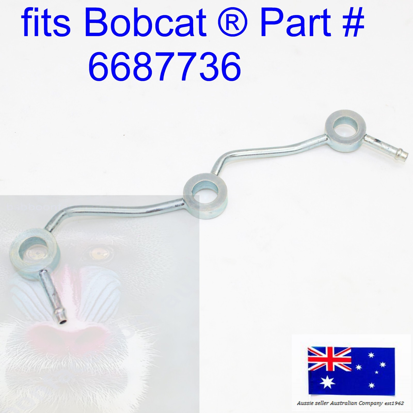 bobcatさん専用 fits Bobcat Injector Fuel Overflow Return Pipe Tube 6687736