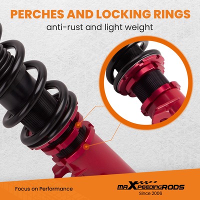 MaXpeedingrods Coilovers 24 Way Damper for Honda Civic & Si Sedan/Coupe 06-11