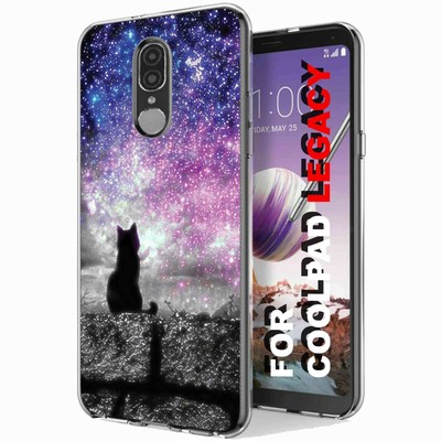 Total Guard Cover Case For Coolpad Legacy, Cat Sparkle Star, USA Print