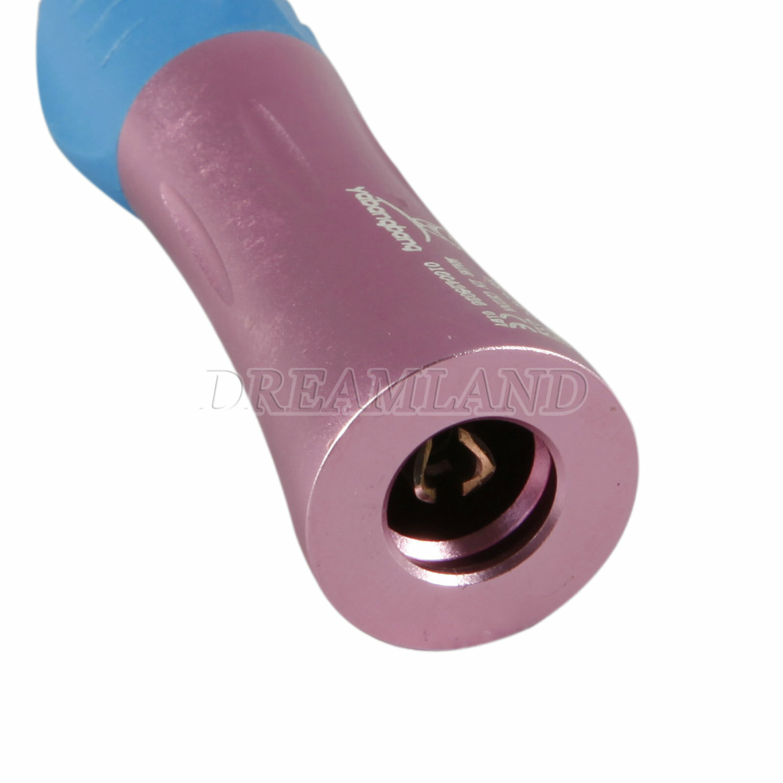 Dental Slow Low Straight Handpiece fit Prophy +Air Motor E-Type Pink F/NSK