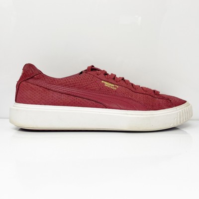 

Puma Mens Breaker Suede 366077 02 Красная повседневная обувь Кроссовки Размер 10, Красный, Breaker Suede