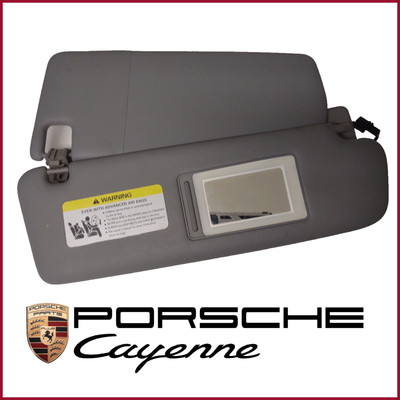 Porsche Cayenne Sun Visor w/ Mirror Right Passenger Side Visor 7L5857552AG 03-10