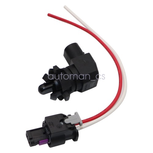 13583411 Ambient Air Temperature Sensor & Pigtail Fit Chevy Buick Cadillac GMC