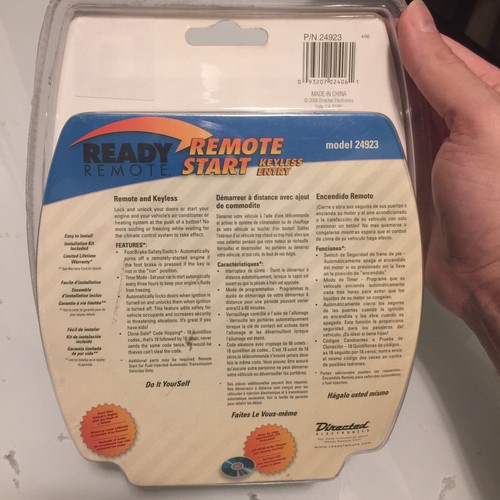 Ready Remote Keyless Entry Remote Start 24923 Warm Up Cool Down