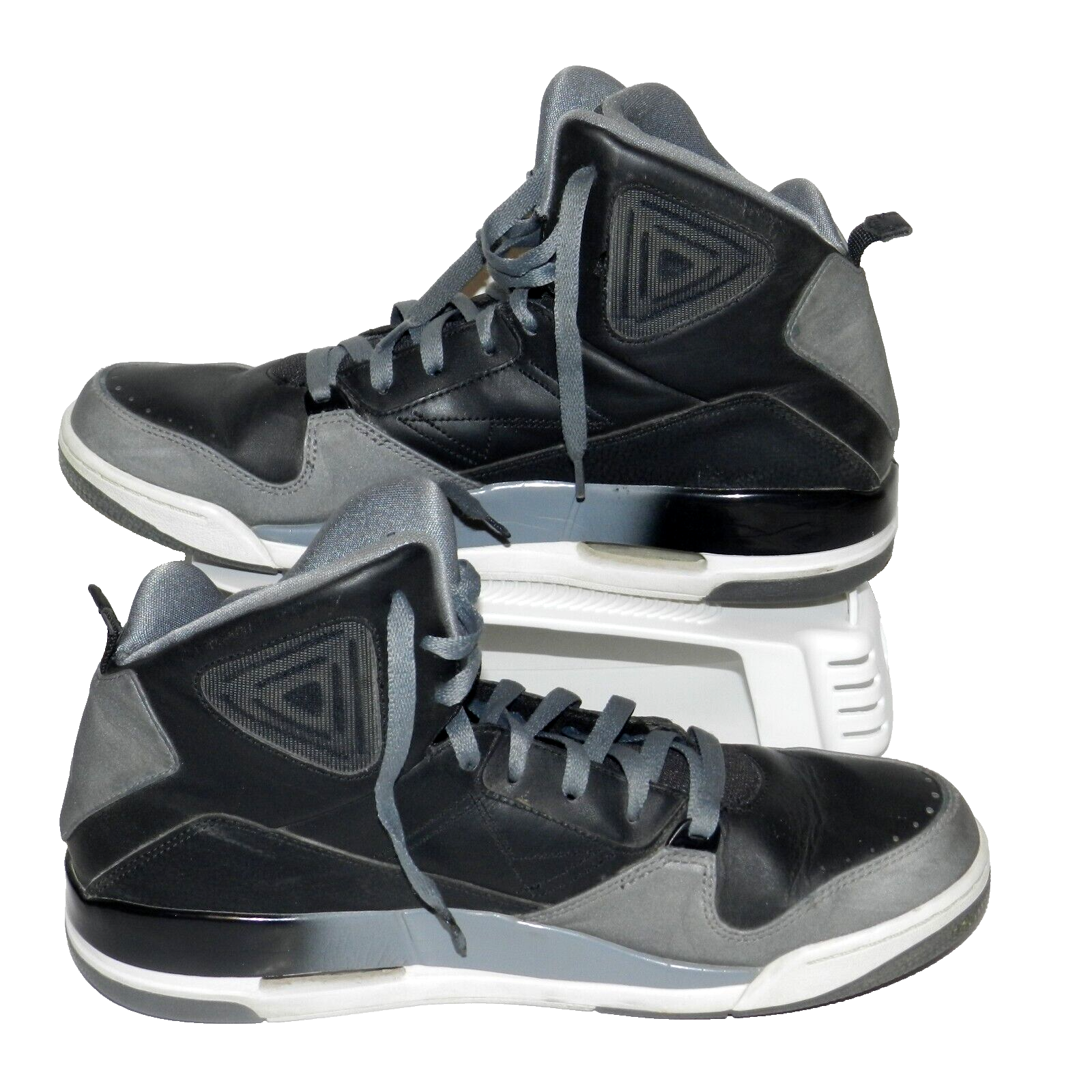 Men's Nike Air Jordan Flight Sc-3 629877-013 Black White Cool Grey