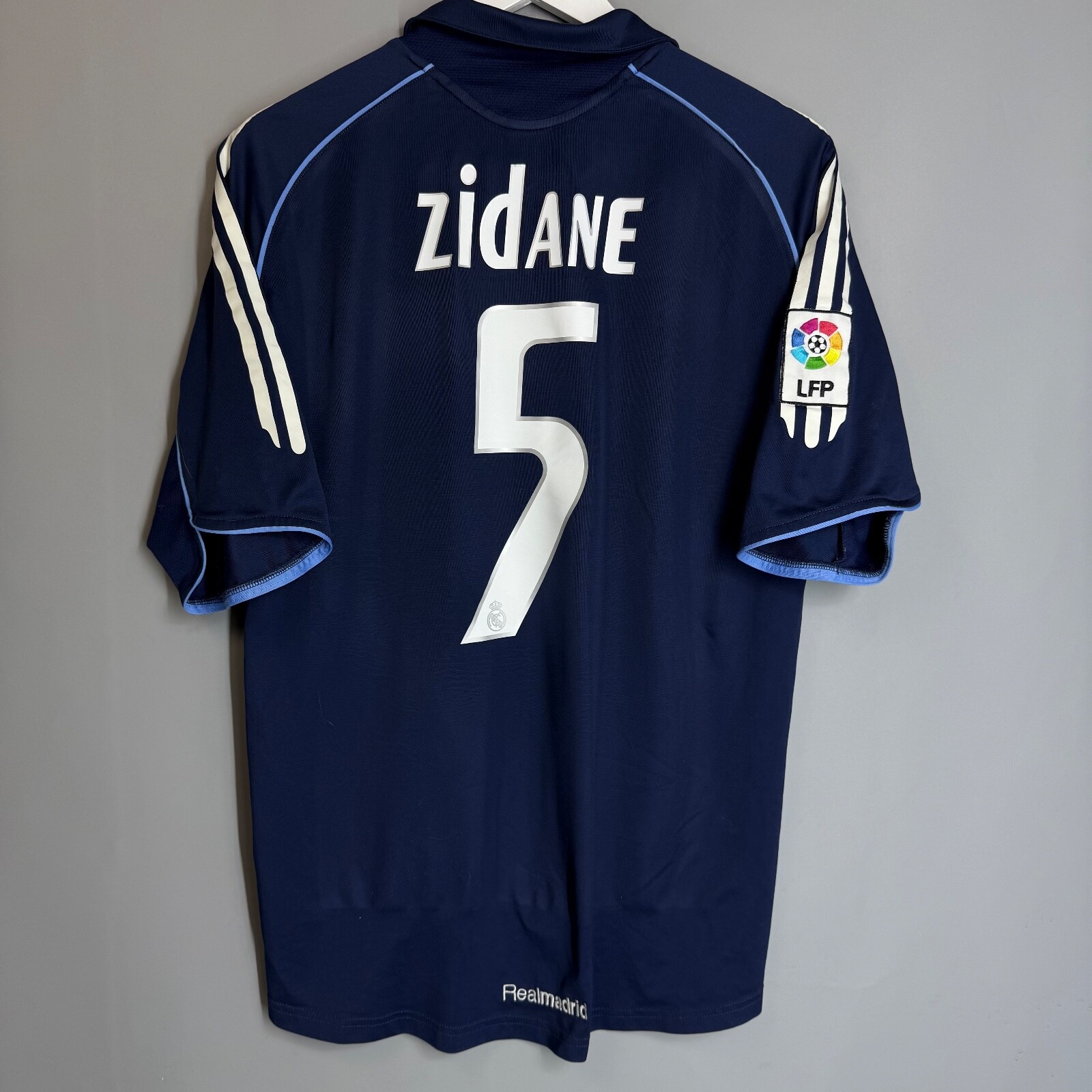 REAL MADRID 2005/2006 AWAY FOOTBALL SHIRT JERSEY CAMISETA