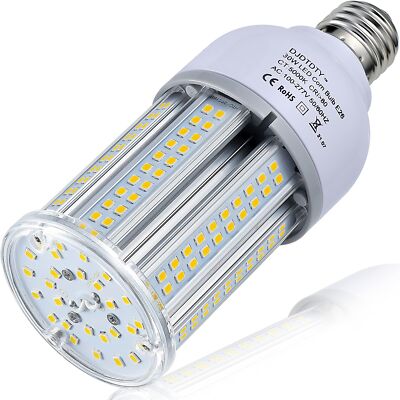 30W/60W/80W/100W/120W/150W/200W A19 LED Corn Light Bulb, E26 E27 Base LED Cor...
