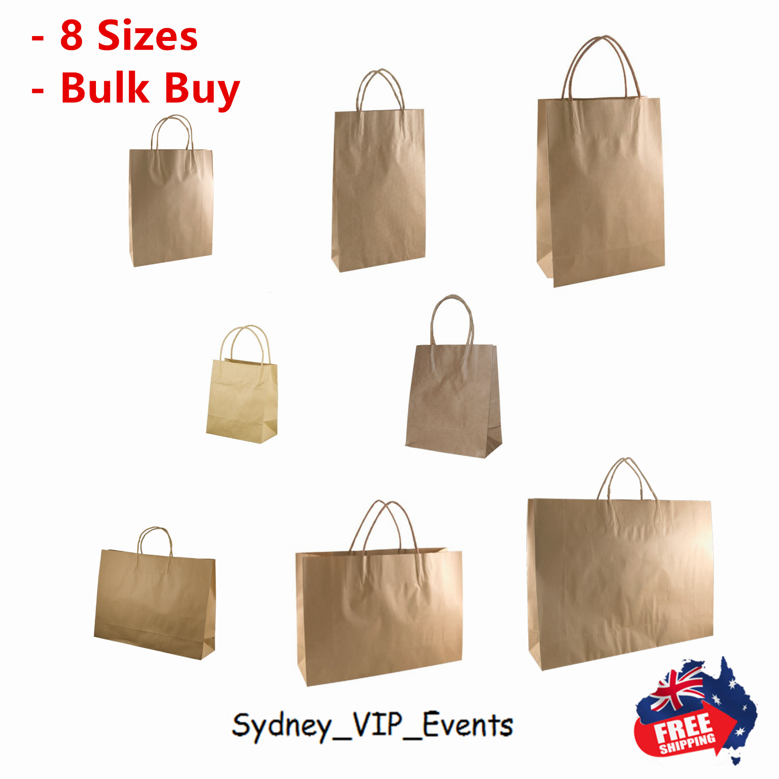 sizes of gift bags