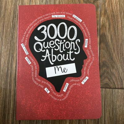 3000 Questions About Me Activity Journal - Piccadilly Multi-Colored