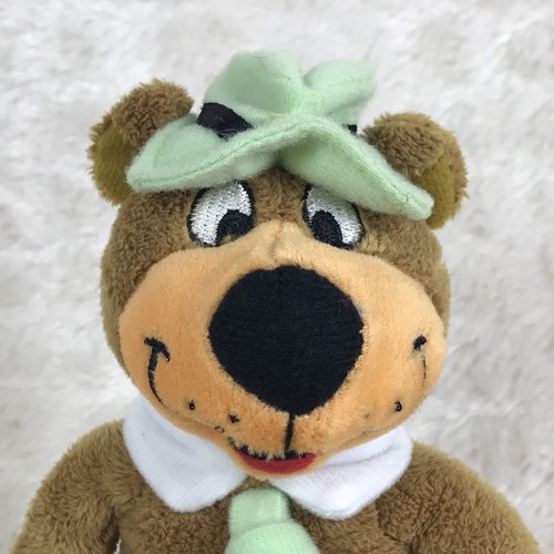 Hanna Barbera Small Yogi Bear With Tie Hat Plush Stuffed Bear Toy 7