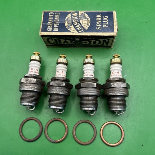 70s AC SPARK PLUG PATCH 企業モノ ハット 赤 ビンテージ