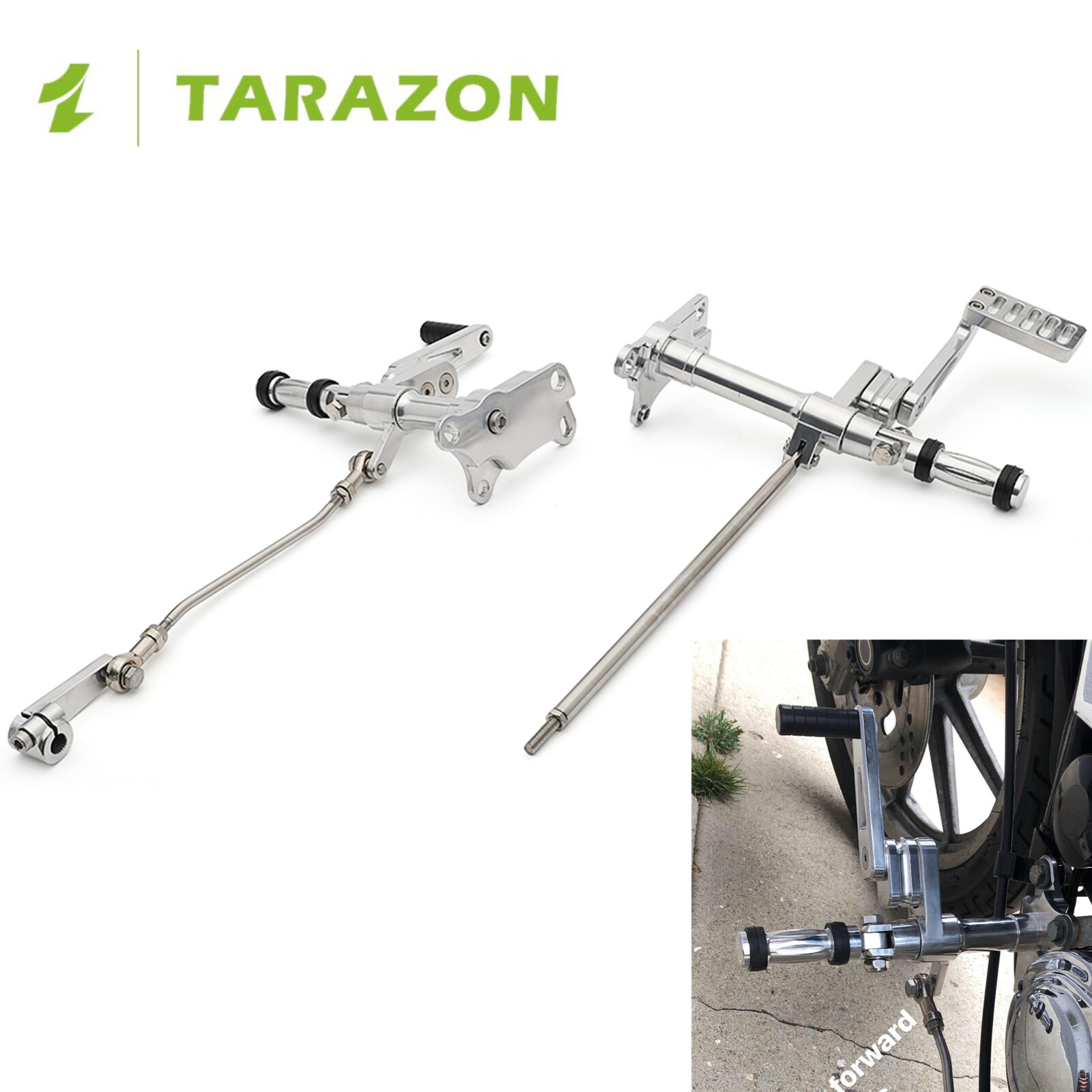 Complete Kit Forward Control Pegs Levers Linkages for Harley Sportster XLH 87-03