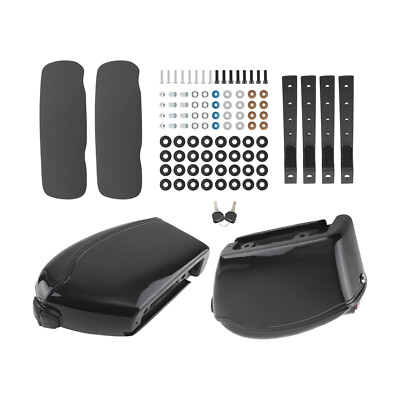 Motorcycle Trunk Luggage Saddle Bags - Universal Fit for Harley, Honda, Yamaha