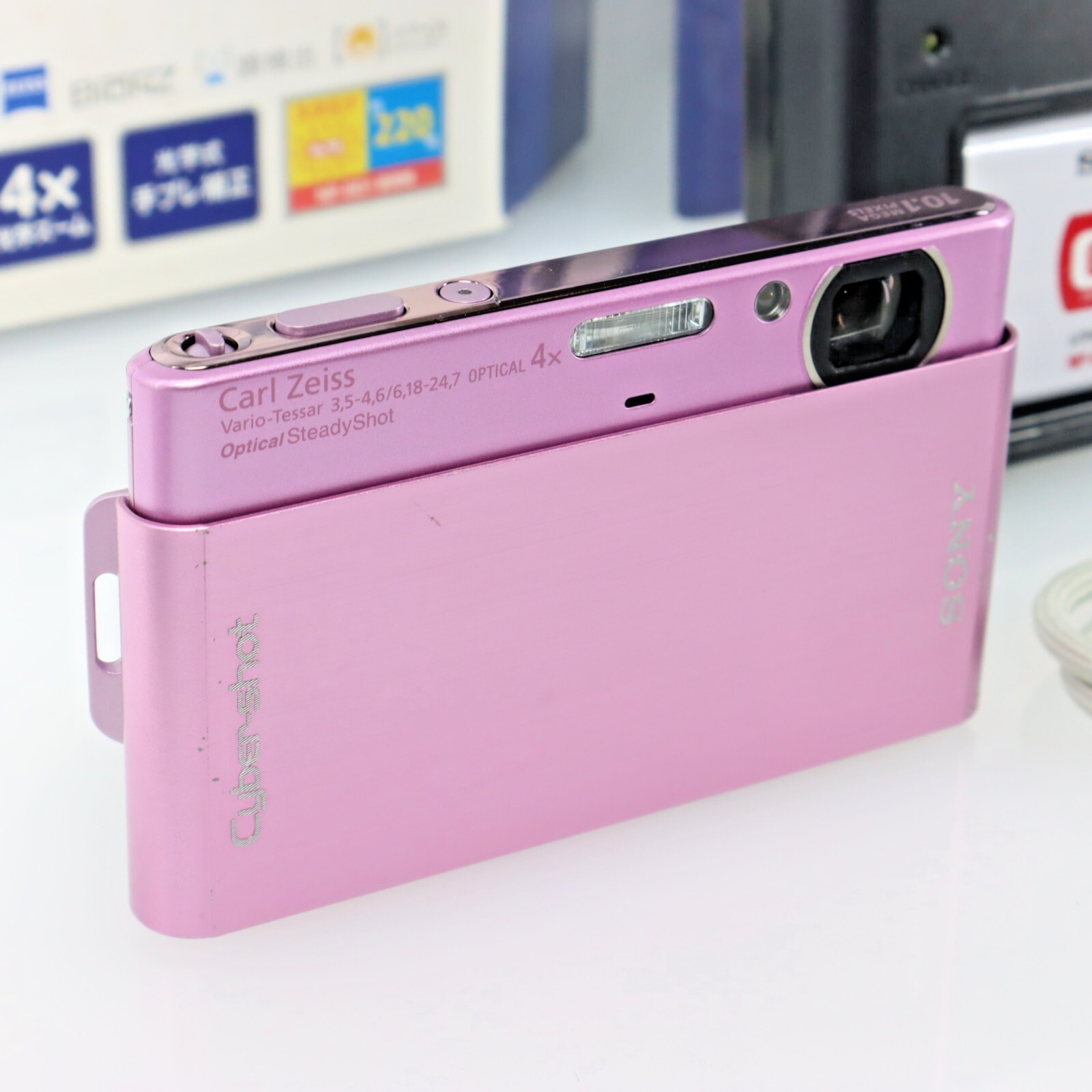 SONY Cyber-Shot DSC-T77 ピンク タッチ コンデジ SONY Cyber-Shot DSC-T77 ピンク タッチ コンデジ