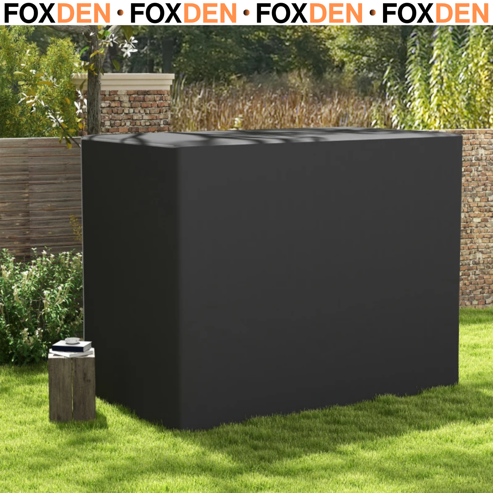 3-Seat Outdoor Garden Swing Chair Protective Cover Water UV Resistant Grey