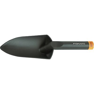 Fiskars Solid Blumenkelle, Kelle, schwarz