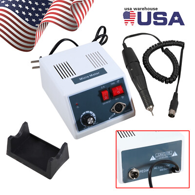 Dental Lab Marathon Handpiece 35K RPM Electric Micromotor Polisher A/B Kit MX