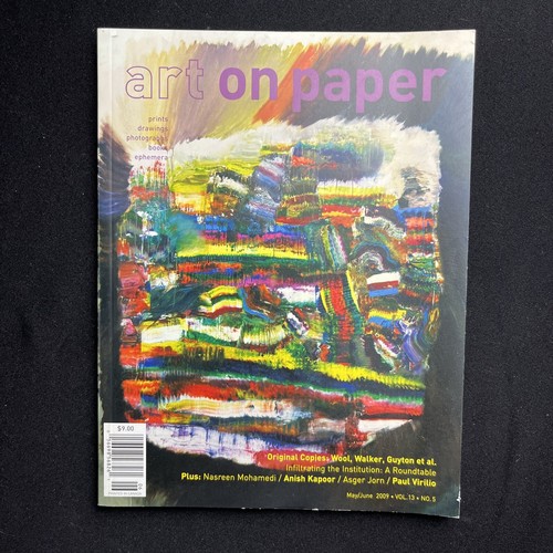 Art On Paper Magazine May / June 2009 Vol. 13 no. 5 | eBay