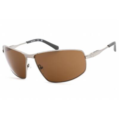 Harley Davidson Men's Sunglasses Shiny Gunmetal Rectangular Frame HD0965X 08E