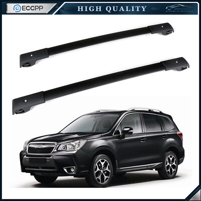 For 09-13 Subaru Forester Roof Rack Cross Bars OE Style Luggage Carrier Bar Set