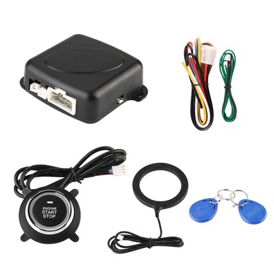 Hot Alarm System Engine Push Button Start Stop Lock Anti-theft Protection ECA