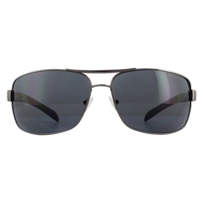 Pre-owned Prada Sport Sunglasses 54is 5av5z1 Gunmetal Gray Polarized