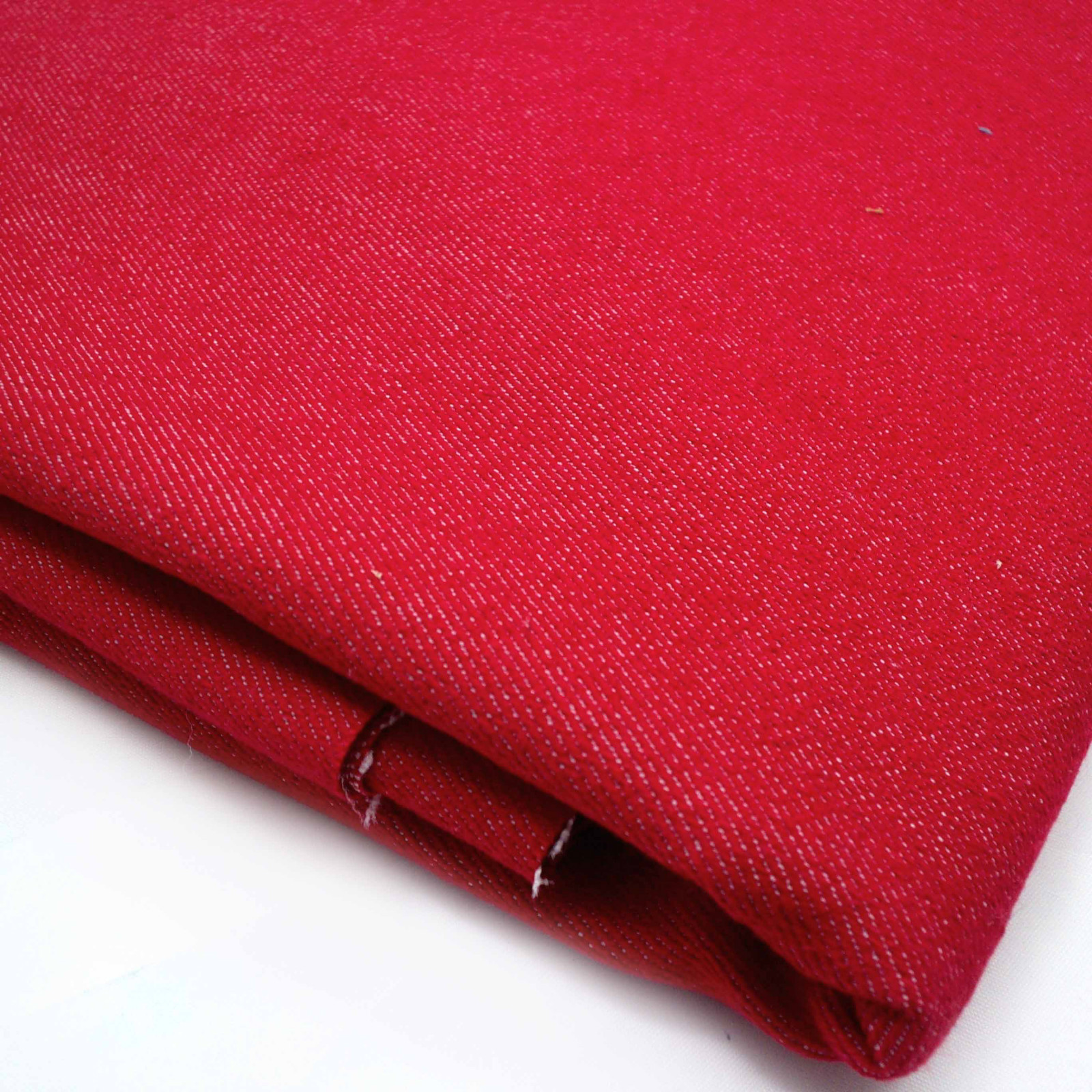 Red Denim Fabric By the Yard Jeans Cotton Fabric Jeans Fabric, Fabric