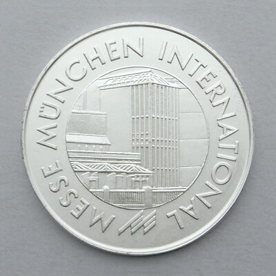 German Medal. Munich, Messe München International. 1964 1989. Messestadt Riem.