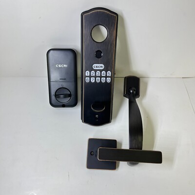 Fingerprint Door Lock Keyless Door Lock Keypad Battery Operated with Key