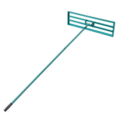 VEVOR Lawn Leveling Rake 36"x10" Level Lawn Tool with 78" Steel Extended Handle