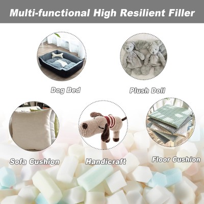 HABUTWAY Bean Bag Chair 3Ft Luxurious Velvet Ultra Soft Fur with High-Rebound...